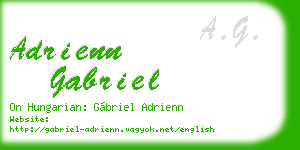 adrienn gabriel business card