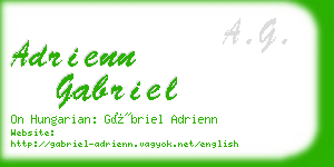 adrienn gabriel business card